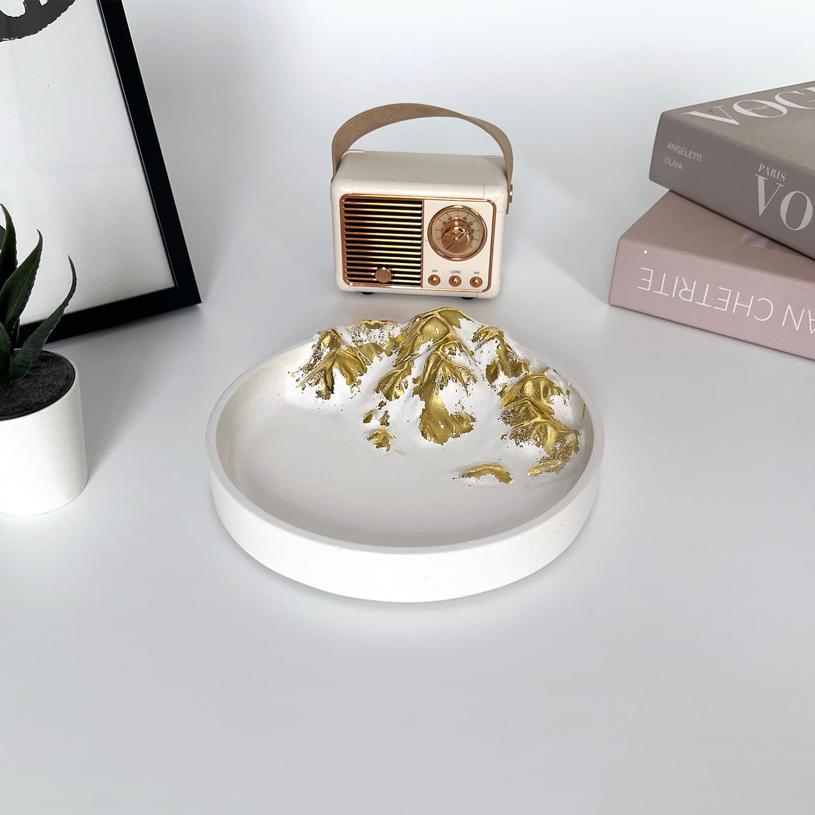 Таця Золоті Гори з Гіпсу