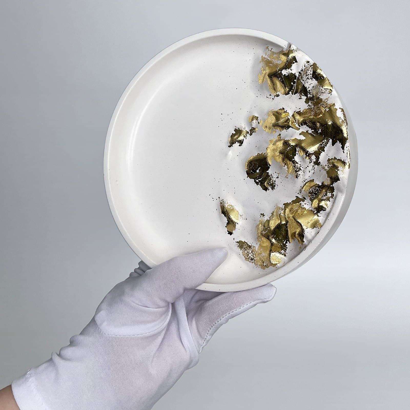 Таця «Золоті Гори» | Гіпсовий Виріб від майстерні "Щаслива Качка" - Слайд 7