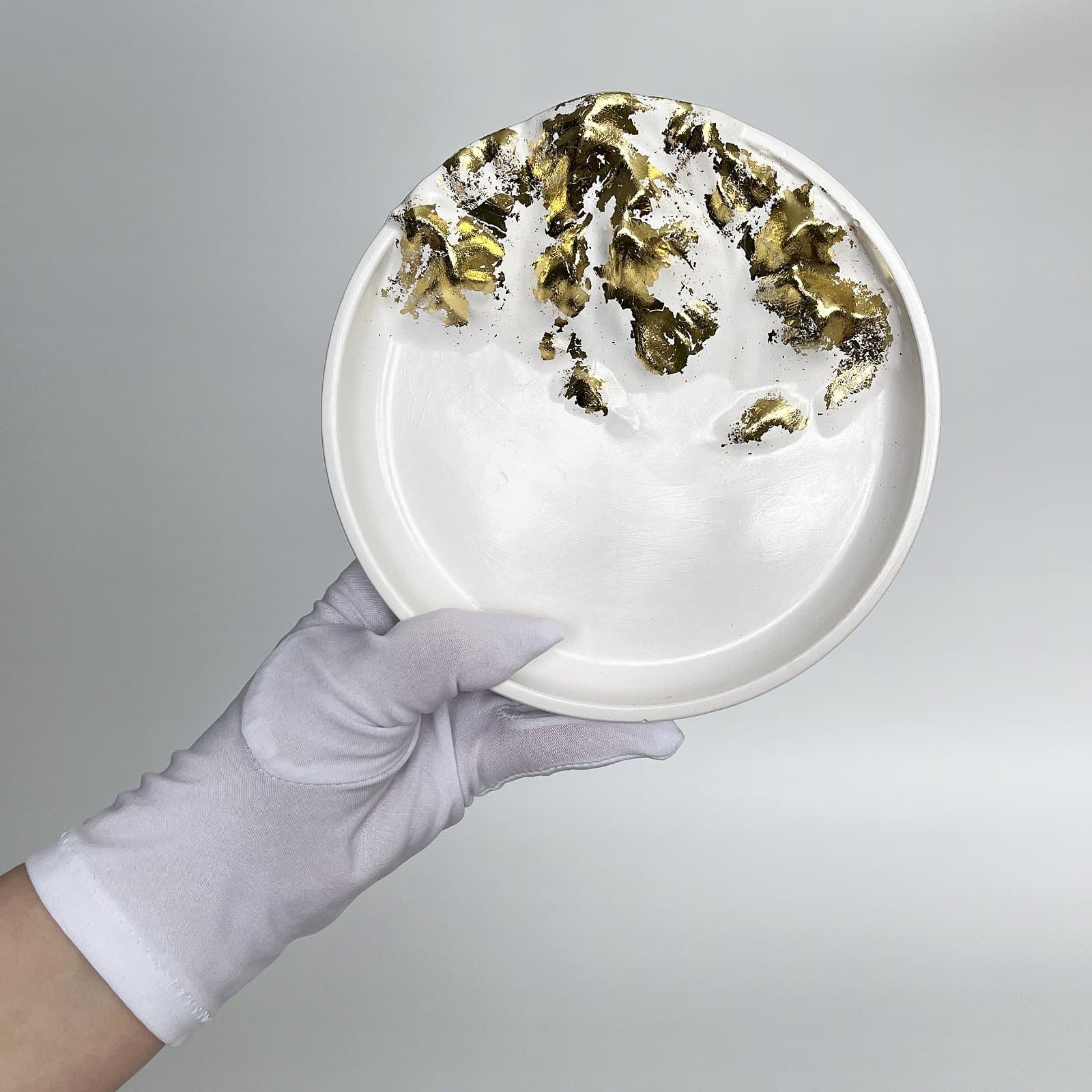 Таця «Золоті Гори» | Гіпсовий Виріб від майстерні "Щаслива Качка" - Слайд 6