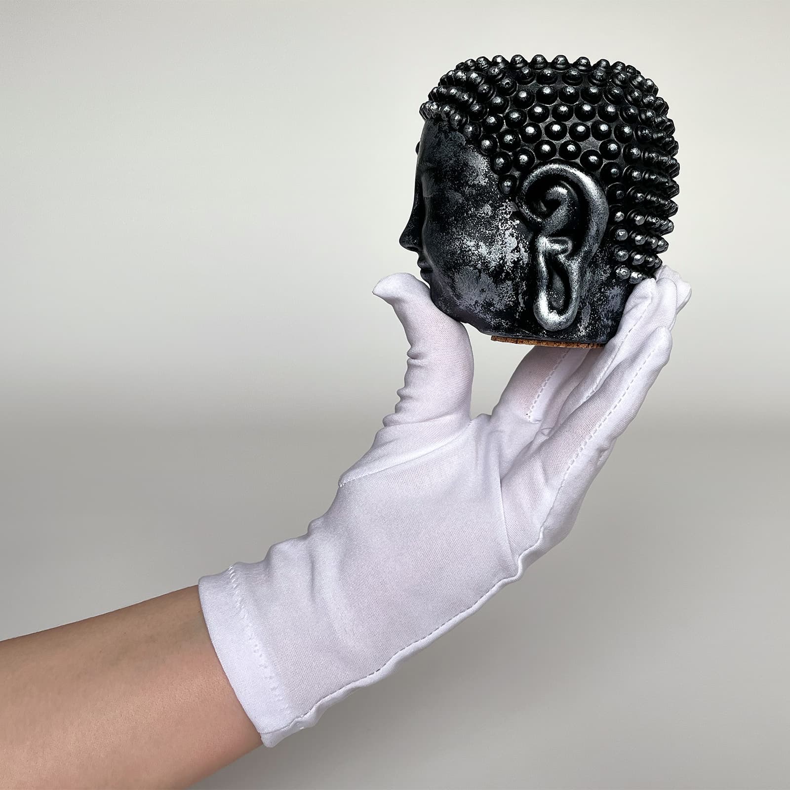 Кашпо Органайзер Спокій Будди | Гіпсовий Виріб від майстерні "Щаслива Качка" - Слайд 24