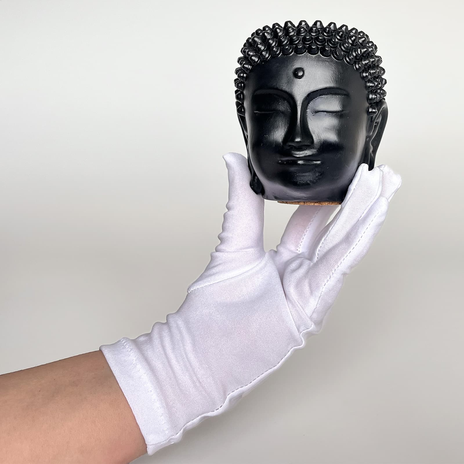 Кашпо Органайзер Спокій Будди | Гіпсовий Виріб від майстерні "Щаслива Качка" - Слайд 14