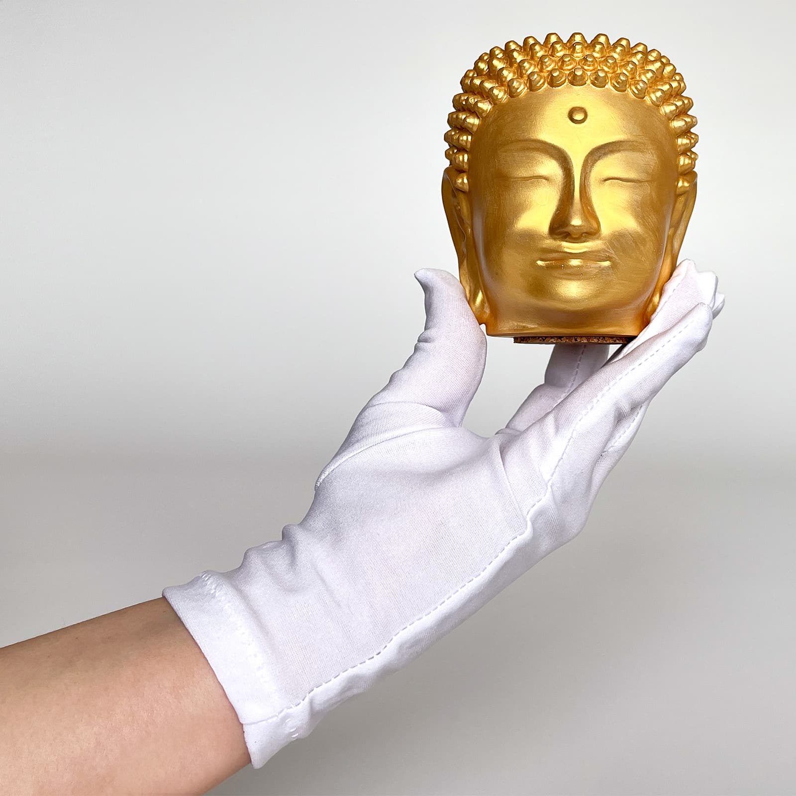 Кашпо Органайзер Спокій Будди | Гіпсовий Виріб від майстерні "Щаслива Качка" - Слайд 19