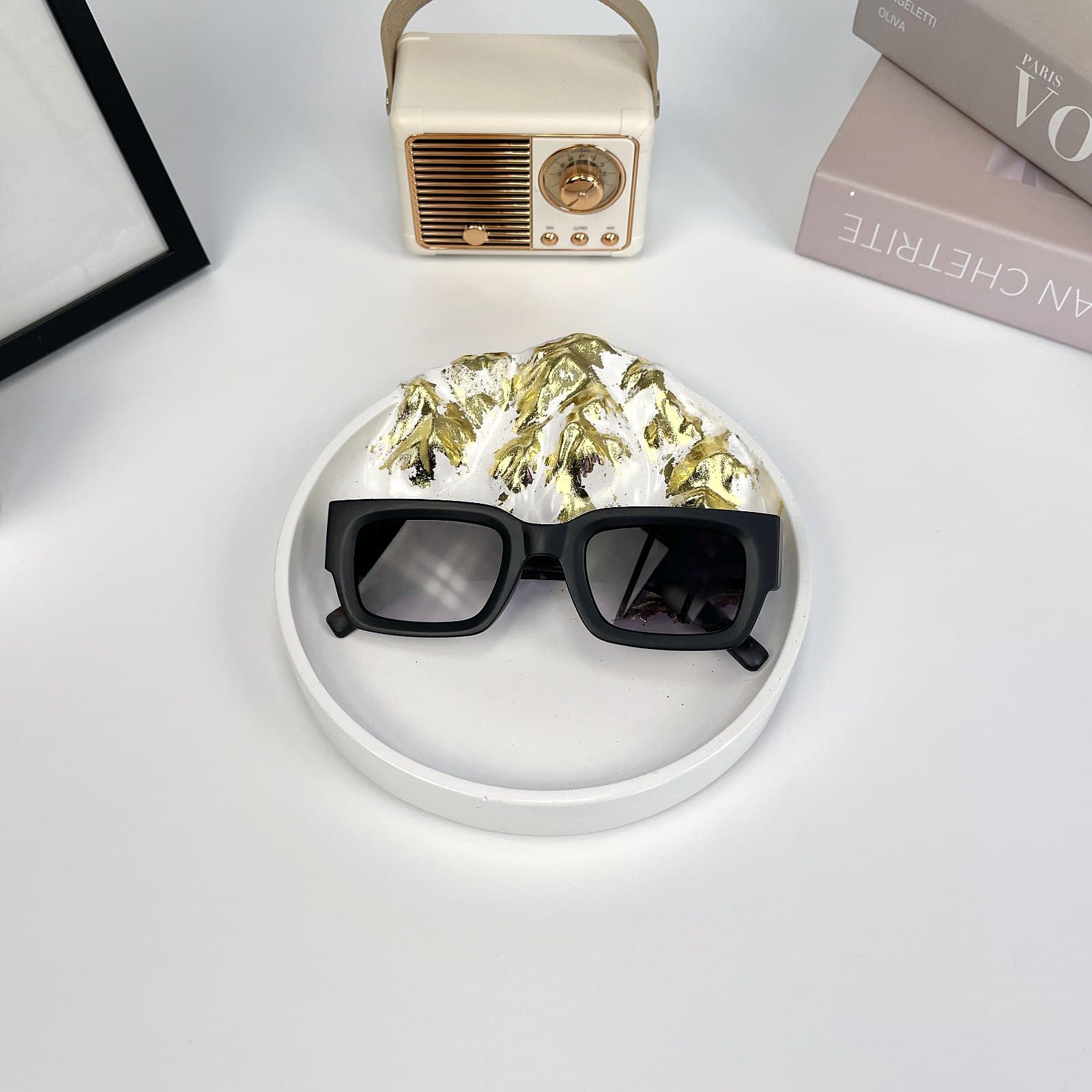 Таця «Золоті Гори» | Гіпсовий Виріб від майстерні "Щаслива Качка" - Слайд 4