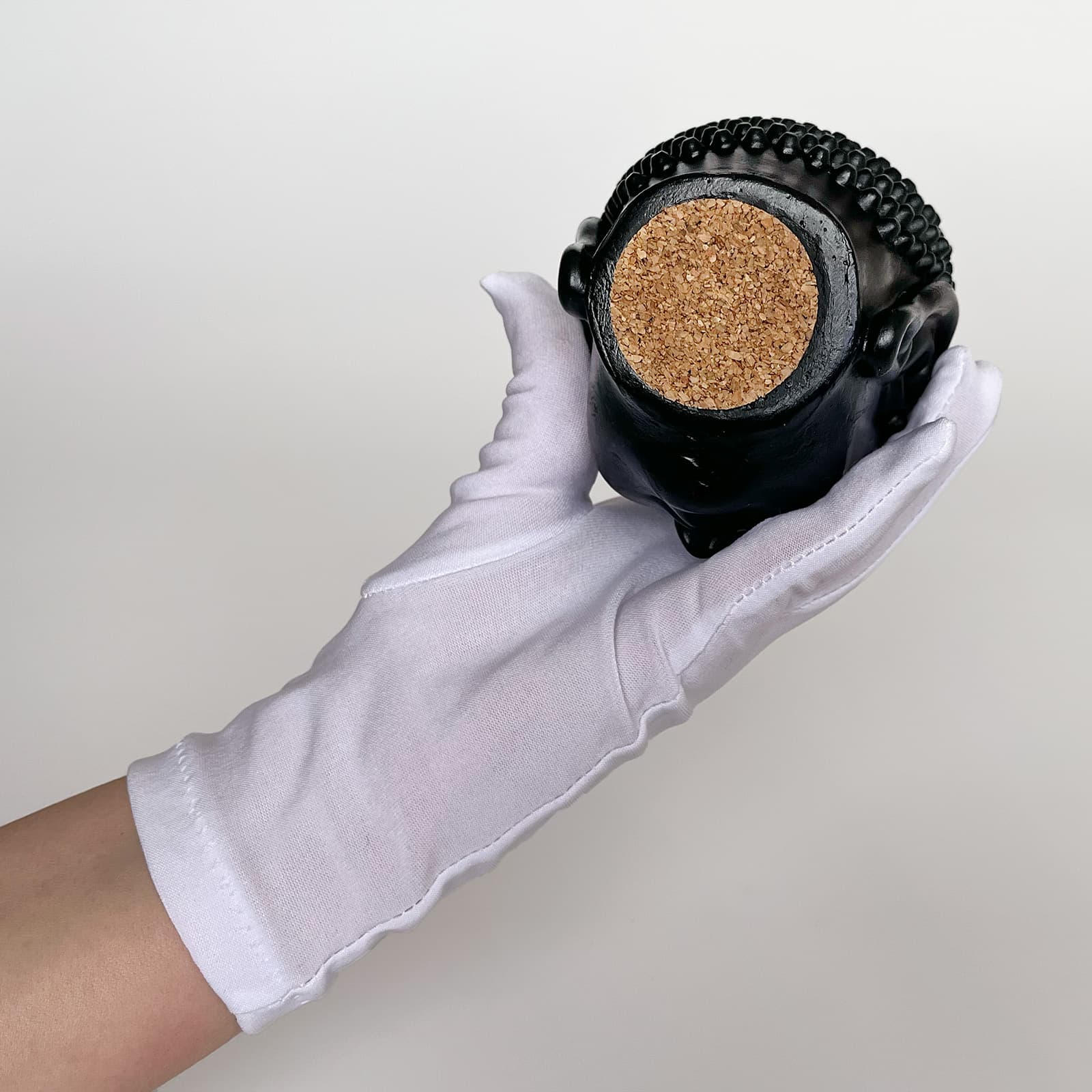 Кашпо Органайзер Спокій Будди | Гіпсовий Виріб від майстерні "Щаслива Качка" - Слайд 16