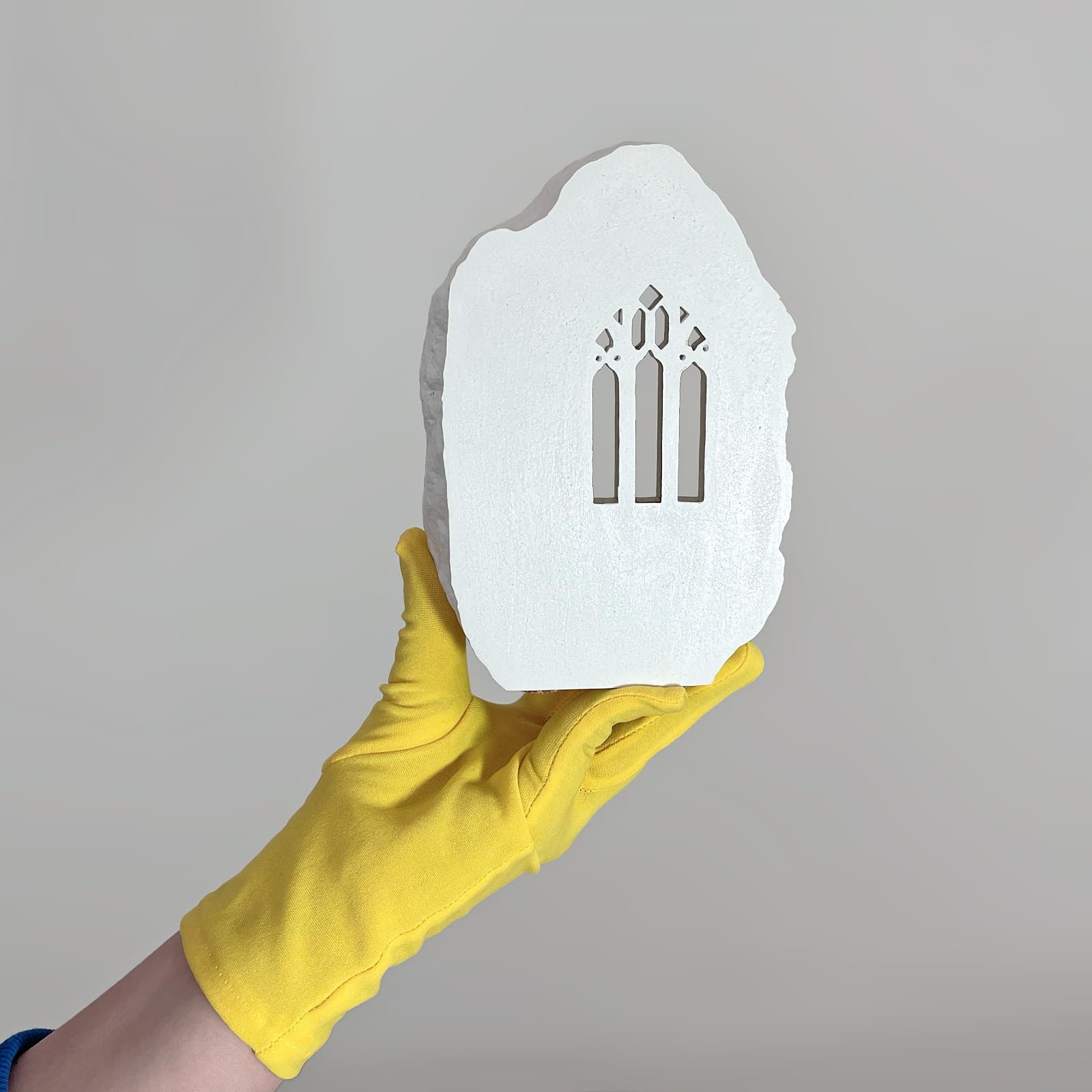 Підсвічник Чарівний Замок з Чайною Свічкою | Гіпсовий Виріб від майстерні "Щаслива Качка" - Слайд 16