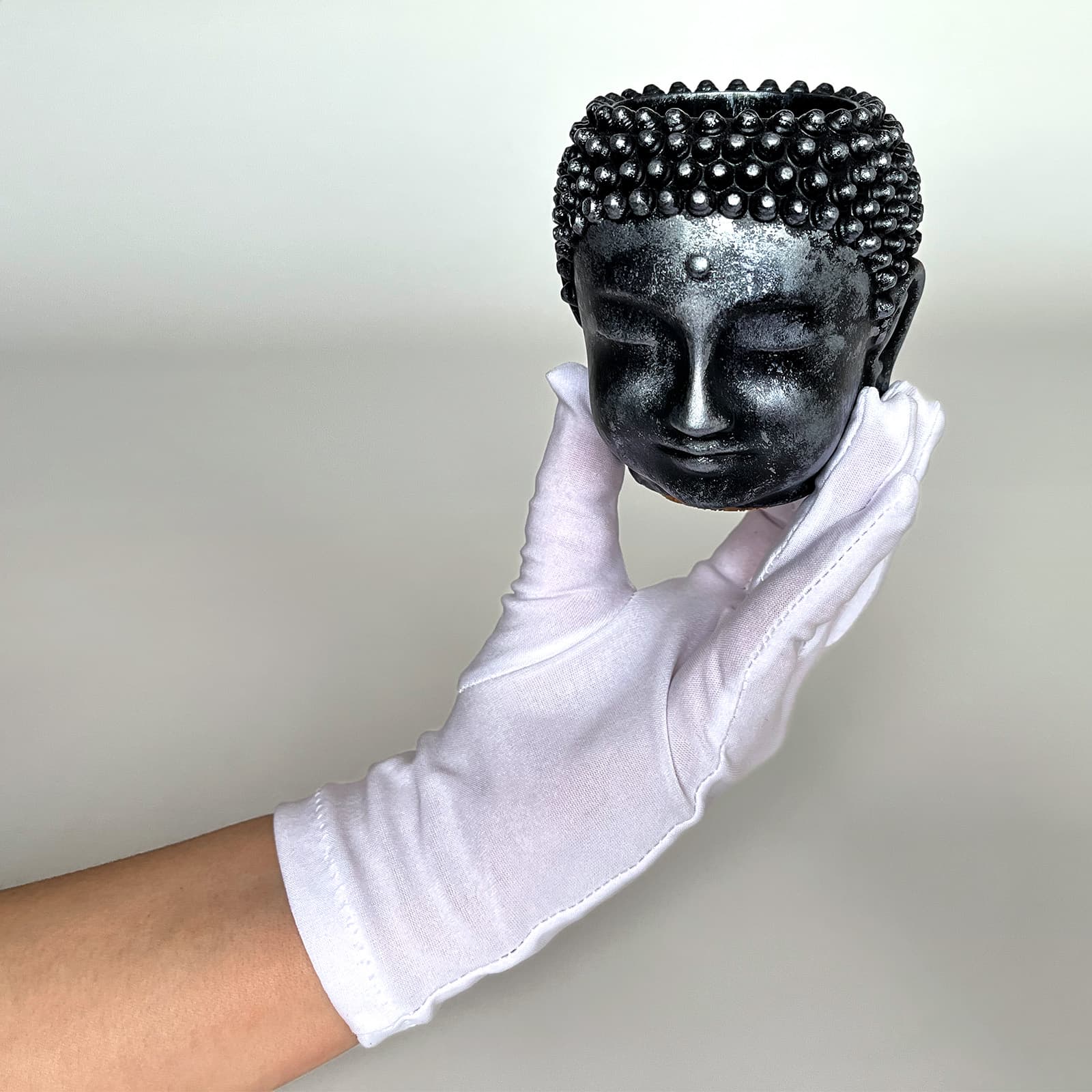 Кашпо Органайзер Спокій Будди | Гіпсовий Виріб від майстерні "Щаслива Качка" - Слайд 23